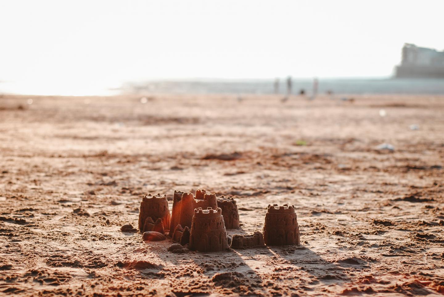 Science behind sandcastles