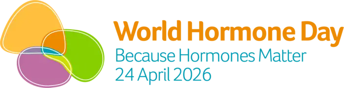 World Hormone Day 2026 logo (landscape)