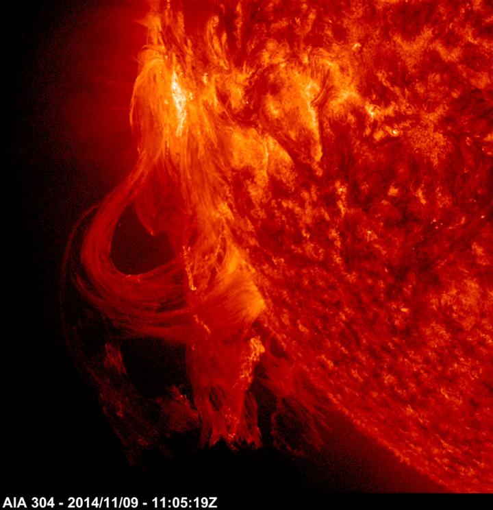 NASA Sees Sun's Plasma Ballet