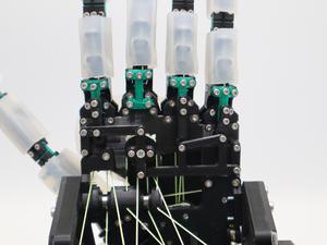 ADAPT hand (Adaptive Dexterous Anthropomorphic Programmable sTiffness)