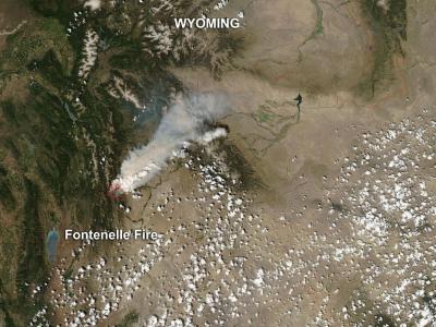 Fontenelle Fire, Wyoming