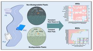 Biodegradable and non-biodegradable plastics foster unique regimes of antibiotic resistance and virulence factors in aquatic plastispheres