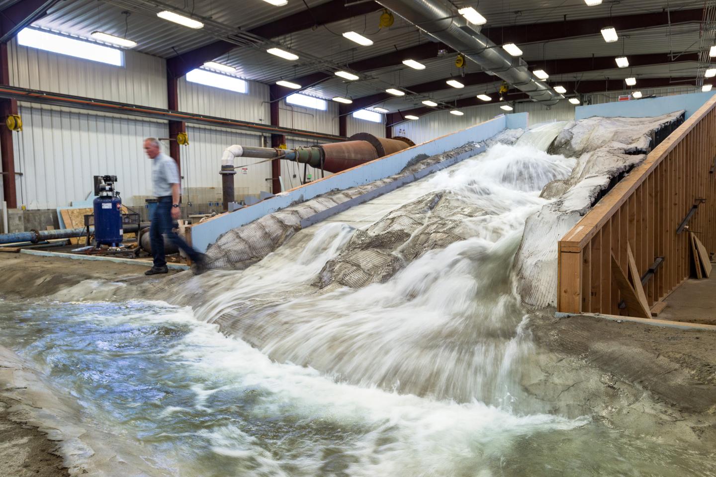 Oroville Spillway Model