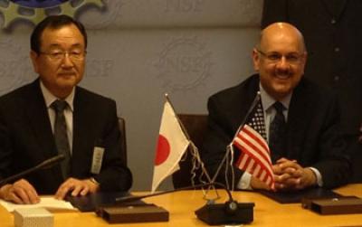 Farnam Jahanian, National Science Foundation, and Makoto Imase, NICT