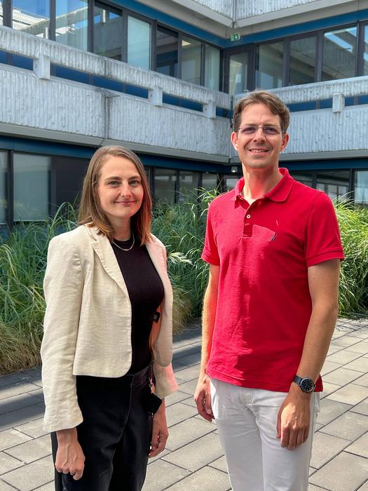 Vanessa Dehn and Dr. Florentin Reiter, authors of two recent publications