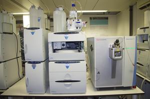 The ion-echange chromatography  - mass spectrometer. Credit Isabelle Legge