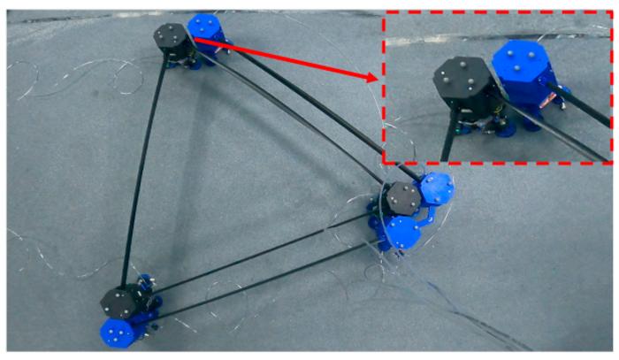 Fig. 7. Illustration of the assembly failure for an assembly module without morphing control.