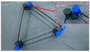 Fig. 7. Illustration of the assembly failure for an assembly module without morphing control.