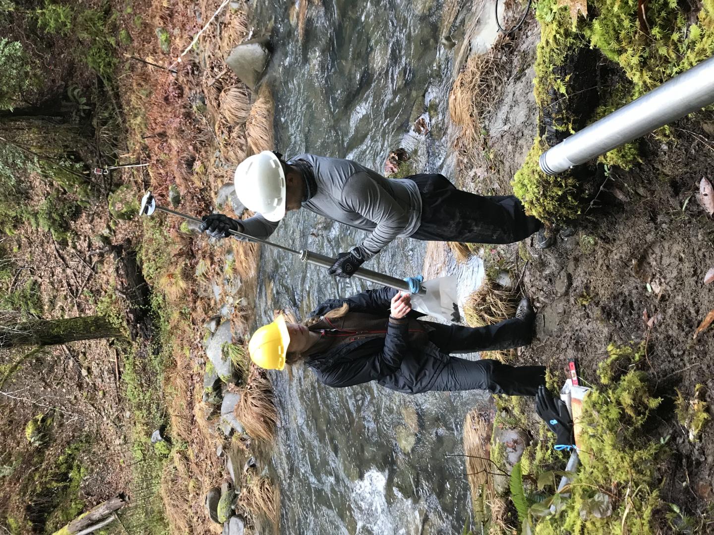 Sampling bedrock