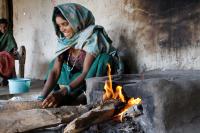 Woman Cooking