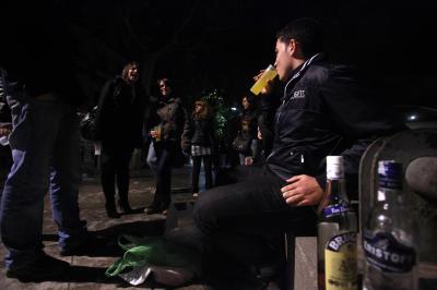Young People Who Go out Drinking Start Earlier and Consume More and More Alcohol (1 of 2)