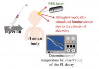 Sensing Internal Organ Temperature with Shining Lights