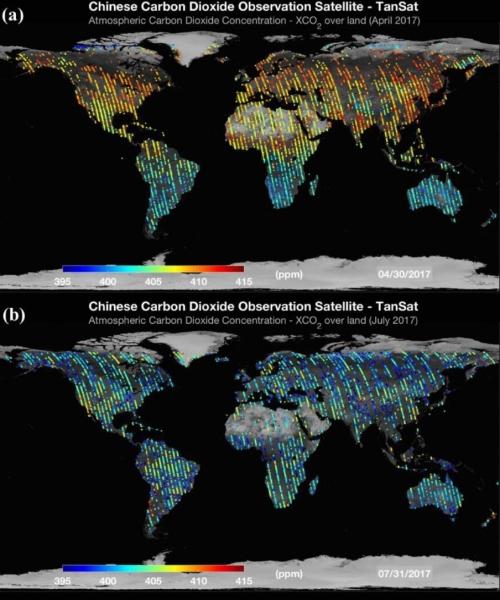 Global XCO2 Maps
