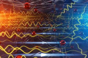 Electric field boosts heat-carrying vibrations in ceramic