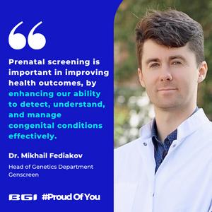 Dr. Mikhail Fediakov, a leading geneticist and Head of the Genetics Department at Genscreen, Uzbekistan