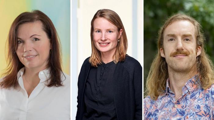 Recipients of ERC Starting Grants (from left):
