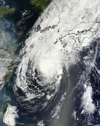 MODIS Sees Toraji