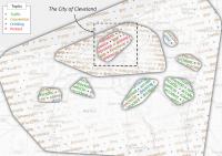 TopoText Feature for Social Media Visualization