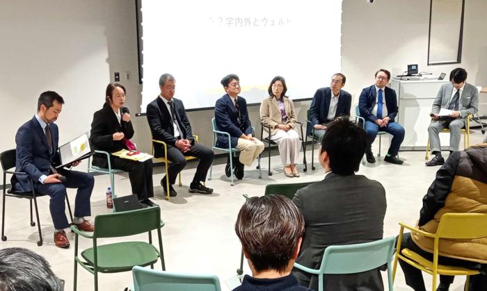 Kobe University symposium on the topic of “Pioneering a society of well-being through multidisciplinary co-creation” (February 2025)