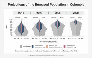 Projections of the Bereaved Population in Colombia