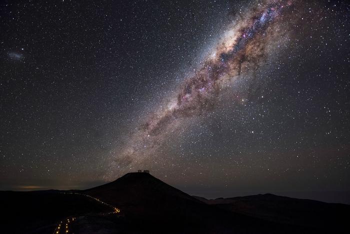 Cerro Paranal and the Milky Way above it