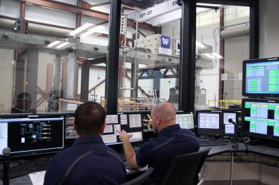 University of Nevada, Reno Earthquake Engineering Lab Control Room