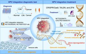 Mechanisms and applications of HPV carcinogenesis in HPV‐related cancers.