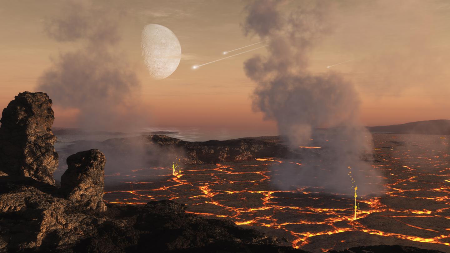 Planet outgassing
