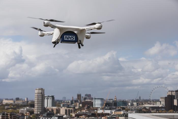 Apian Matternet NHS drone delivery over London