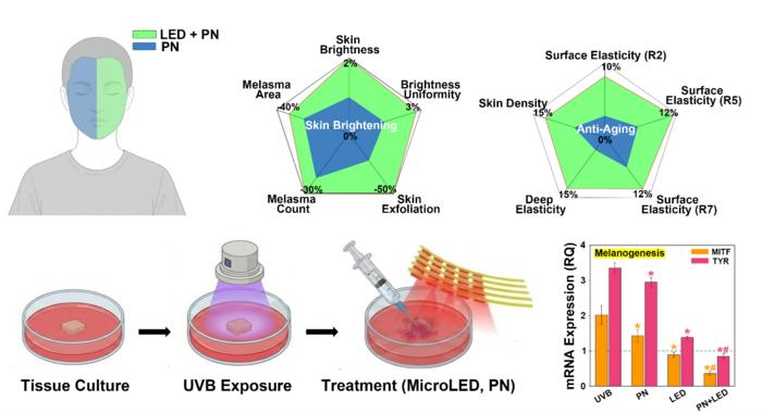 KAIST Skin-Conformable Micro-LED Mask Boosts Skin Rejuvenation, Brightening, and Synergistic Benefits with Polynucleotide (PN) Injections