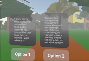 Virtual reality games can increase a player’s desire to help others