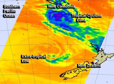 AIRS Image of Edna