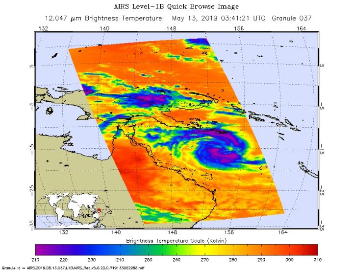 AIRS Image of Ann