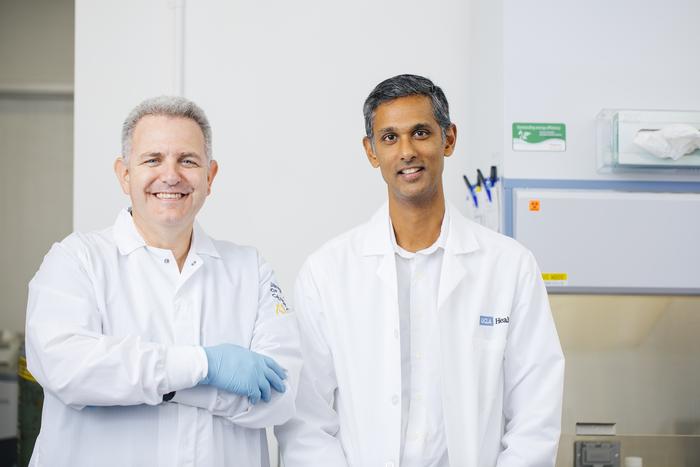 Dr. Bennett Novitch and Dr. Ranmal Samarasinghe