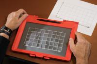 Raised Line Graphics Produced By A Newly Developed Printer Can Mimic Conventional Math Worksheets.