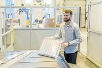 The radiator was developed using friction stir welding technology