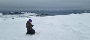 Young intrepid researcher uncovers hidden diversity in snow and glacier ecosystems across remote Antarctic island