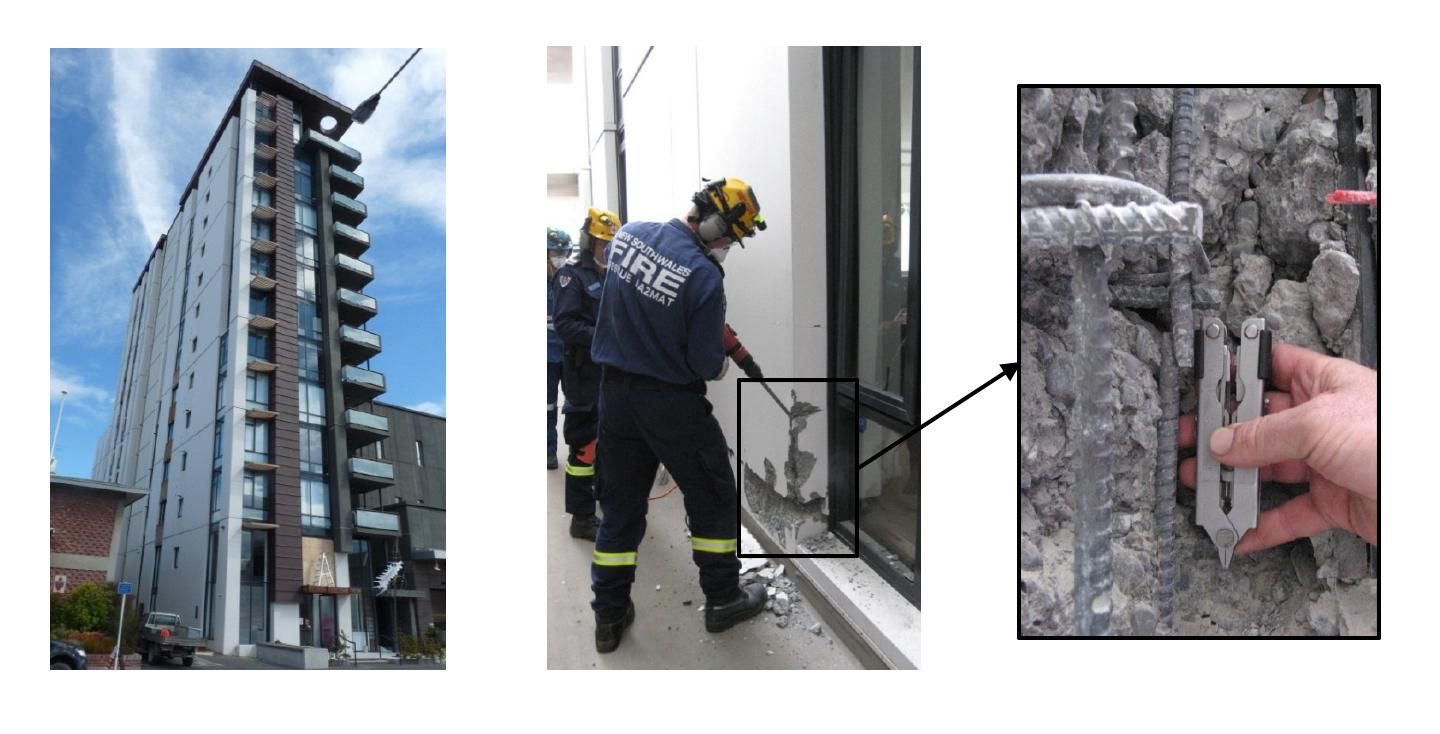 Christchurch Damage - Lack of Distributed Cracks