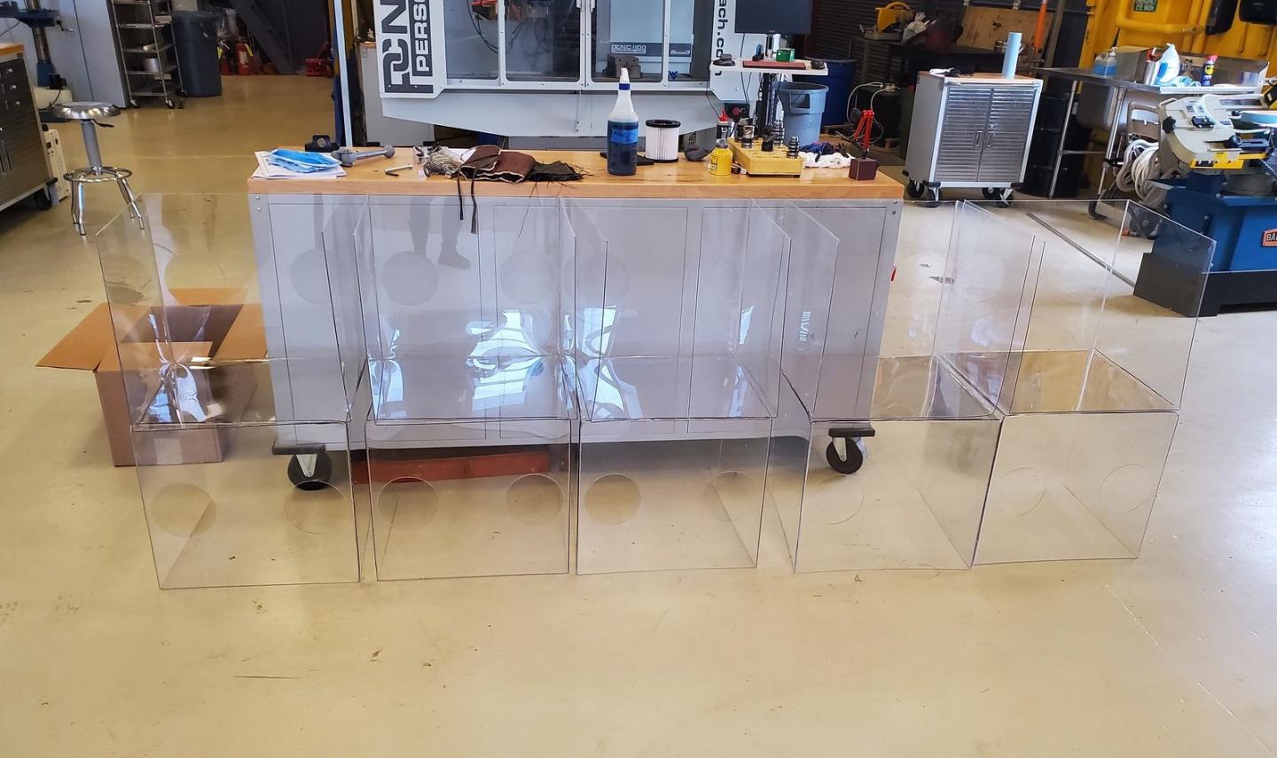 WVU-engineered intubation boxes to help reduce risk to clinicians ...