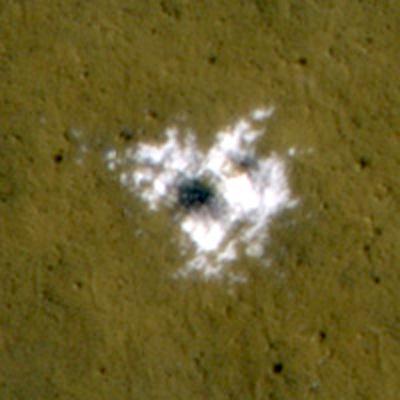 New 8 Meter Crater on Mars