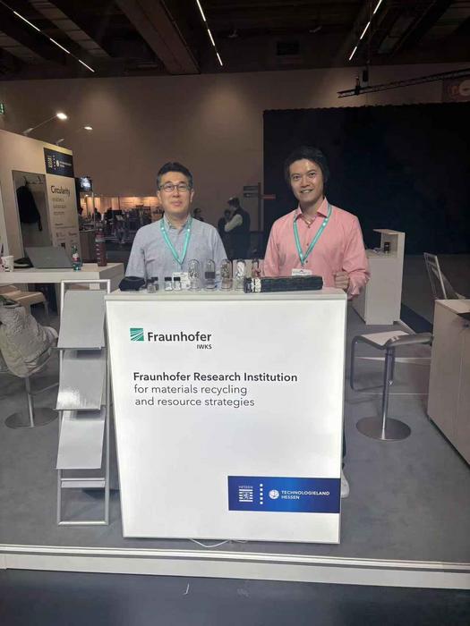 Prof. Dan TSANG (right) and his research collaborator Prof. Yong-Sik OK (left) from Korea University