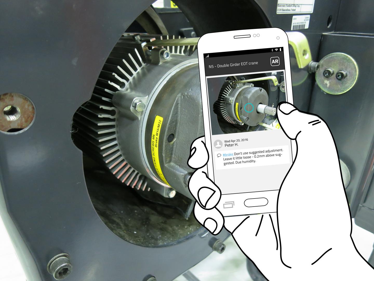 Service Technician Receives to His Phone Tips