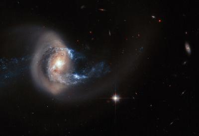 Hubble Image of NGC 7714