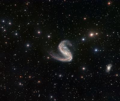 Wide-field View of the Meathook Galaxy