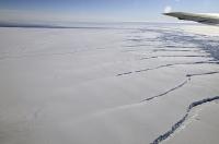 Rifts in Pine Island Glacier