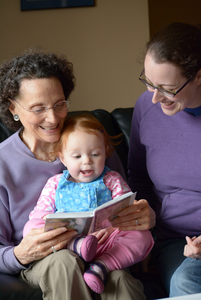 Reading with Baby