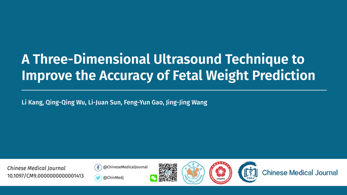A Three-Dimensional Ultrasound Technique to Improve the Accuracy of Fetal Weight Prediction