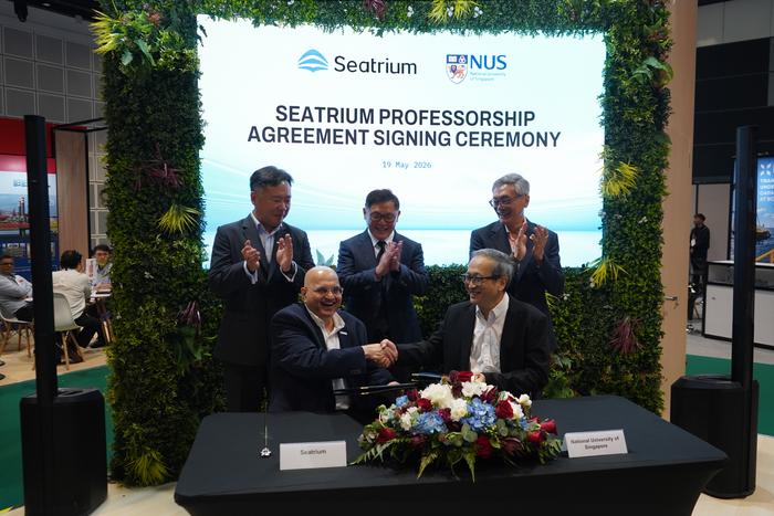 Seatrium Professorship Signing Ceremony
