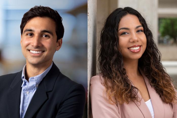 Pallav Kosuri and Amanda Wacker