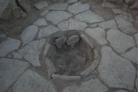 One of the Fireplaces Where the Bread-Like Products Were Discovered at Shubayqa 1